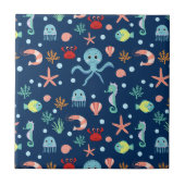 Carreau Monde marin (Devant)