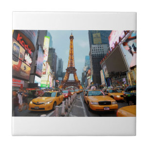 Carreau Monde mixte - New York City & Paris