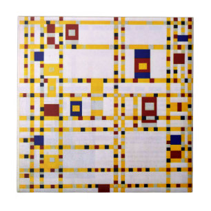 Carreau Mondrian - Broadway Boogie Woogie