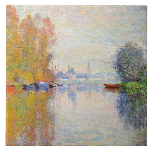Carreau Monet - Automne sur la Seine à Argenteuil (Devant)