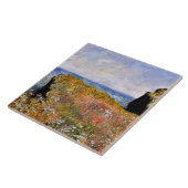 Carreau Monet - Bordure de la falaise à Pourville (Côté)