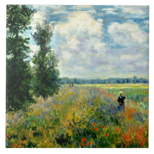 Carreau Monet - Champ de coquelicots, Argenteuil