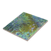Carreau Monet - Chemin à travers les iris 02 (Côté)