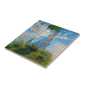 Carreau Monet Femme Parasol Impressionnisme (Côté)