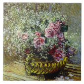 Carreau Monet - Fleurs dans un pot, (Devant)