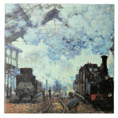 Carreau Monet - Gare St. Lazare, Arrivée du train (Devant)