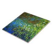 Carreau Monet - Iris à la mer Rose Pond (Côté)