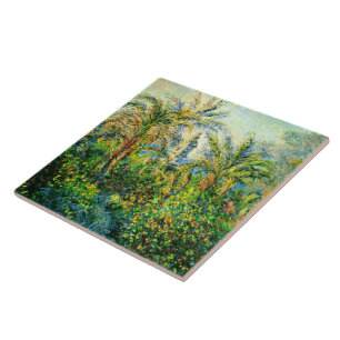 Carreau Monet : Jardin à Bordighera, Impression du matin,