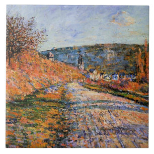 Carreau Monet - La Route de Vetheuil