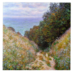 Carreau Monet - Le chemin à La Cavee, Pourville