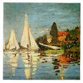Carreau Monet - Regatta à Argenteuil, (Devant)