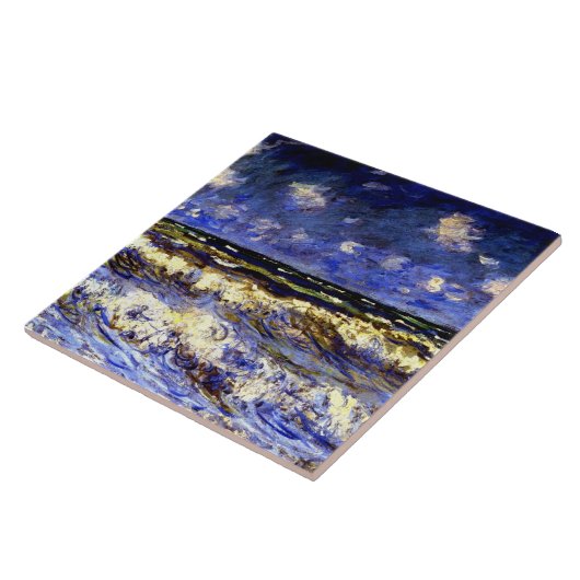 Carreau Monet - Une Mer Orageuse (Côté)