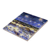 Carreau Monet - Une mer orageuse (Côté)