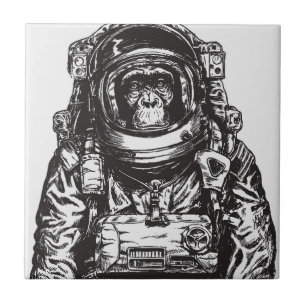 Carreau Monkey Astronaut