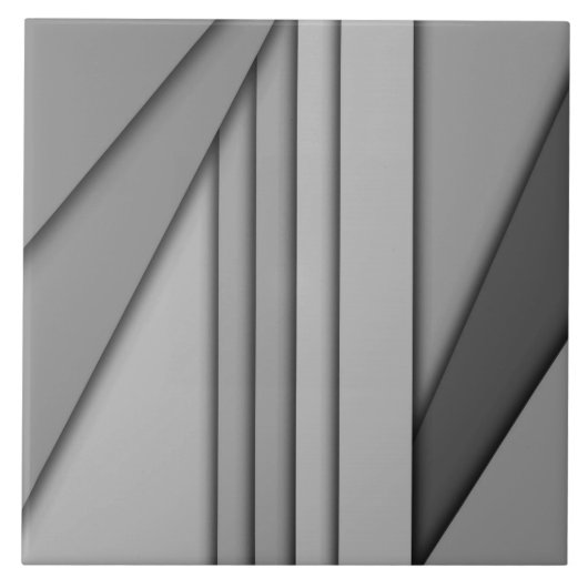 Carreau Monochrome moderne (Devant)