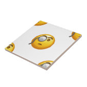 Carreau monocle émoji (Côté)