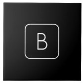 Carreau Monogram de Styled | White & Black (Devant)