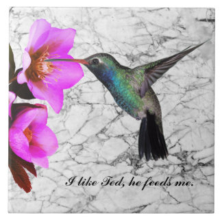 CARREAU MONOGRAM HUMMINGBIRD