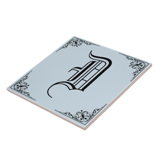 CARREAU MONOGRAMME (Côté)