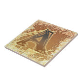 CARREAU MONOGRAMME A FRAZZLE (Côté)