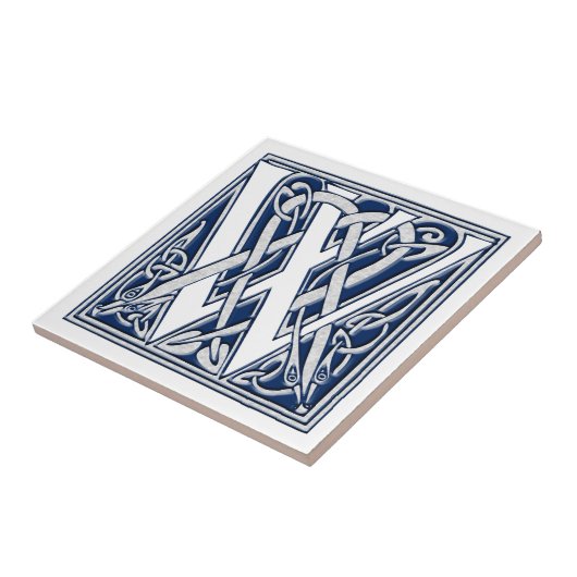 Carreau Monogramme Celtic W (Côté)