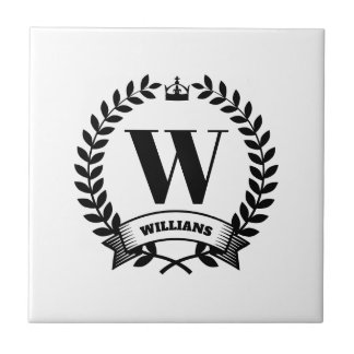 Carreau Monogramme de famille