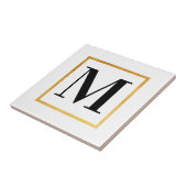 Carreau Monogramme d'or (Côté)