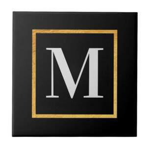 Carreau Monogramme d'or