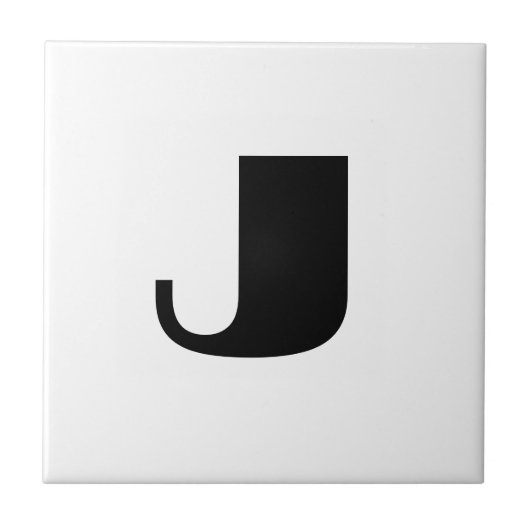 Carreau monogramme "J" (Devant)