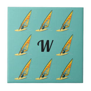 Carreau Monogramme planche à voile