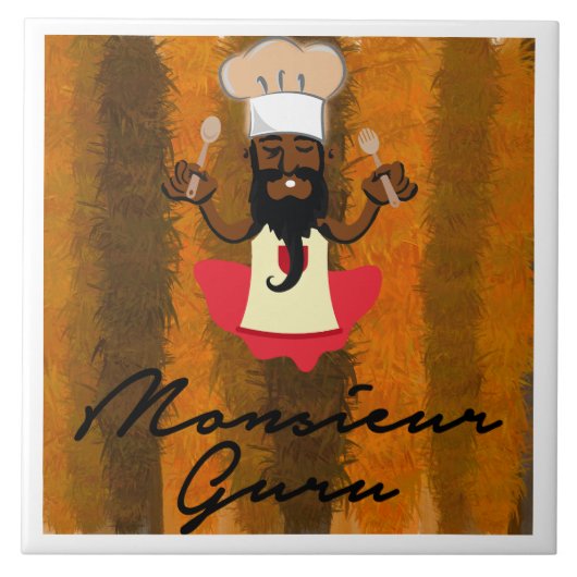 Carreau Monsieur Guru (Devant)