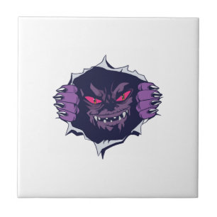 Carreau monstre d'Halloween