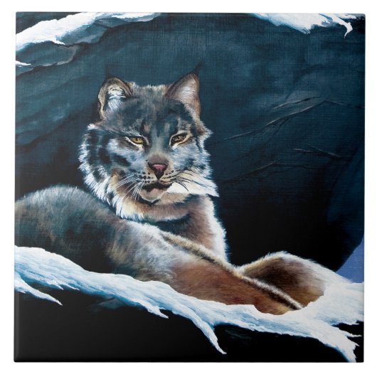 Carreau Mont Lynx d'hiver (Devant)