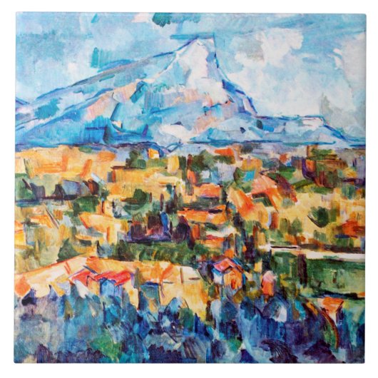 Carreau Mont Sainte-Victoire, Paul Cezanne (Devant)