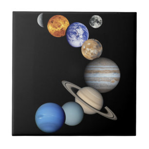 Carreau Montage du système solaire