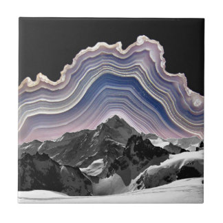 Carreau Montagne d'agate