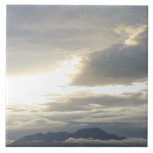 Carreau Montagne et Nuages
