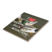 Carreau Montagnes de canards. (Côté)