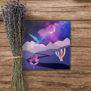 Carreau Montagnes pourpres du désert