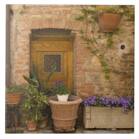 Carreau Montefollonico, Val d'Orcia, province de Sienne, 2 (Devant)