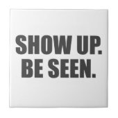 Carreau Montre. Sois Vu ! (Devant)