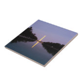 Carreau Monument de Washington au coucher du soleil (Côté)