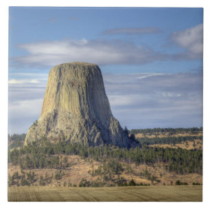 Carreau Monument national de Devils Tower