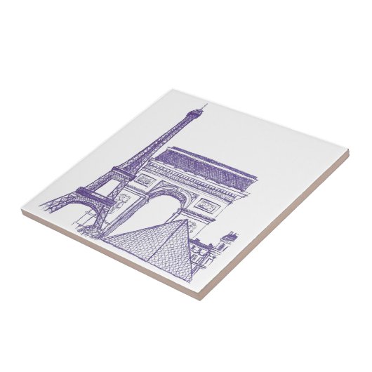 Carreau Monuments de Paris (Côté)