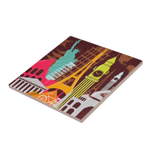 Carreau Monuments internationaux (Côté)