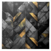 Carreau Moody Modern Mosaic Black ID1185 (Devant)