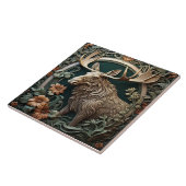 Carreau Moose - Carrelage Art Nouveau en céramique (Côté)