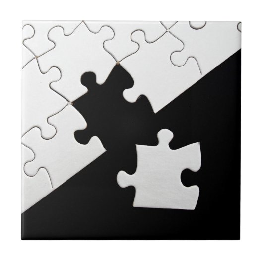 Carreau Morceau de puzzle (Devant)