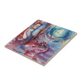 Carreau MORGANA / Magie et mystère, Imaginaire bleu rose (Côté)