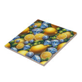 Carreau Moroccan Mediterranean Lemons and Diamonds (Côté)